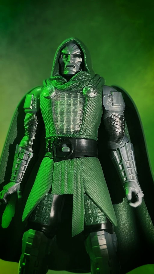 Prepare for Doom's arrival with @Hasbro Power Glow Doctor Doom, Doctor Doom Power Surge FX Mask, and Doomglow Nerf Blaster — available this week in stores and online. 

Marvel Studios’ #AvengersDoomsday, only in theaters December 18.