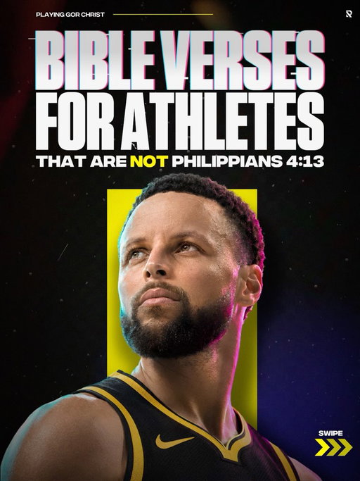 Philippians 4:13 gets quoted by athletes all the time. But Scripture has so much more to say to the athlete who wants to follow Christ. ✝️

Pressure.
Discipline.
Failure.
Perseverance.
Identity.
Strength.

Here are a few Bible verses for basketball players worth keeping close.

Save this for later. Share it with a teammate. ✝️

Do not build your faith in just “verses that sound good”. Bible verses are just part of it, but read the actual Bible. Study it and live it. Seek Christ, not “inspirational verses”.

#NBARECORDED #Basketball #ChristianAthlete #Bible