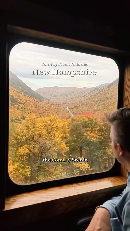 Fall in New England 🤍🍂 - Conway Scenic Railroad: Crawford Notch, NH #cornersofboston

The best fall foliage experience we’ve had in New England, here’s everything you need to know before you go.

VALUE:

- 3 seating tiers (fall season, adult pricing): Coach $83, Comfort $130, Observation Dome $198
- We went Comfort and highly recommend it, long ride, worth the upgrade
- You can pre-purchase a lunchbox, book it at least 48 hours ahead

EXPERIENCE: 

-From start to finish, this ride was 5 hours long. We took the 1:30 PM departure and arrived back at 6:30 PM.
- The conductor narrates the railway’s history the whole ride
- Best views start on the right side, but you switch seats with your neighbor across the aisle on the way back, so everyone gets both views
- We booked October 1st skeptical of the timing, but the foliage and weather were perfect

PROCESS:

- Book online in advance at conwayscenic.com and check availability, Crawford Notch requires advance purchase
- Seats are assigned by the ticket you book, check your ticket before boarding
- Don’t stress about long lines, your seat is assigned no matter where you stand
- Best timing window: October 1st to October 5

If you’re thinking about this fall experience in New Hampshire, let this be your sign, it’s absolutely worth it, and make sure to follow along for more New England and Boston scenic charm.

Cheers bbs

New England Guide / New Hampshire Travel / Fall Foliage
#newengland #newhampshire #photography #travel