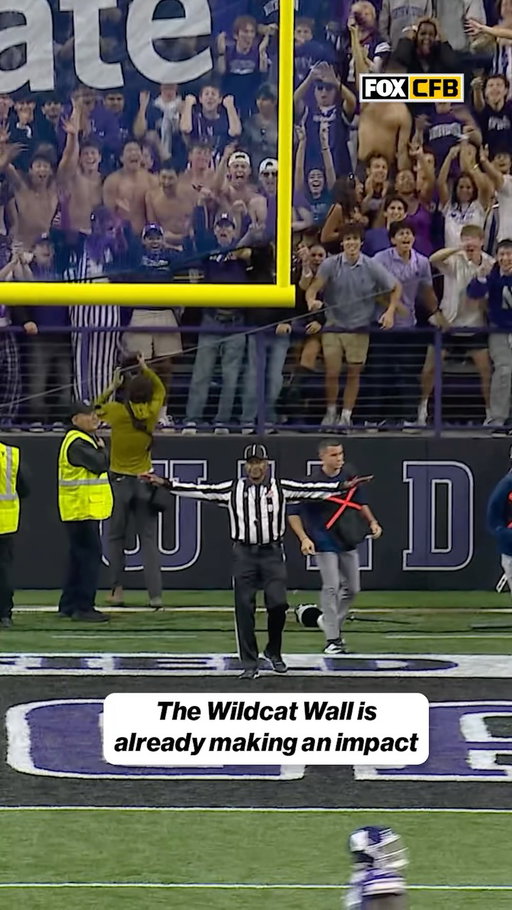 The Wildcat Wall is already paying off 😭 Penn State misses the 45-yarder!