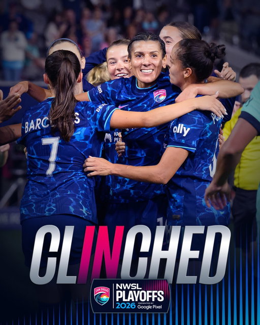 For the fourth time in their five seasons as a club…

The San Diego Wave is IN the NWSL Playoffs presented by @googlepixel 👏