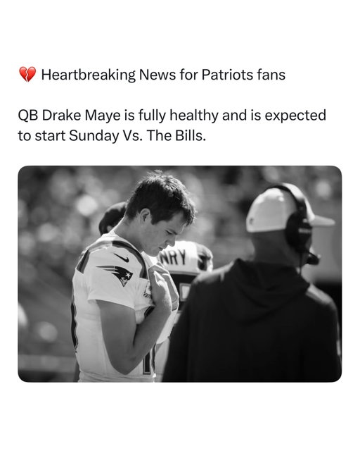 💔BREAKING: Drake Maye will start against the Bills this week 

I’m so sorry Patriots fans 

The Patriots look terrible right now, especially on offense. They’re 1–2 and just got crushed 35–6 by Jacksonville. They’ve scored only 36 points through three games, averaging 12 a game. That puts way too much pressure on the defense to keep everything close. 

Drake Maye’s turnovers have been a huge problem. He threw two interceptions and lost a fumble against Jacksonville, bringing him to seven turnovers through three games. It’s hard to build any momentum when your quarterback keeps giving possessions away. 

Now they have to face Buffalo without Christian Gonzalez and Christian Barmore, who are both out with shoulder injuries. An offense struggling to score and a defense missing key players is a rough combination. There’s still time to turn things around, but their current play gives fans plenty to be frustrated about.