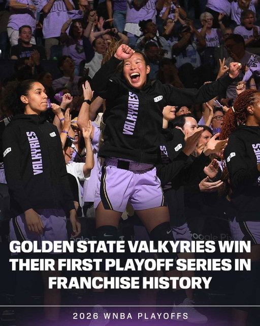 ONLY in Ballhalla 🗣️

The Valkyries overcame a 16-point deficit, tieing the 5th-largest comeback in a winner-take-all game in WNBA playoff history 👏