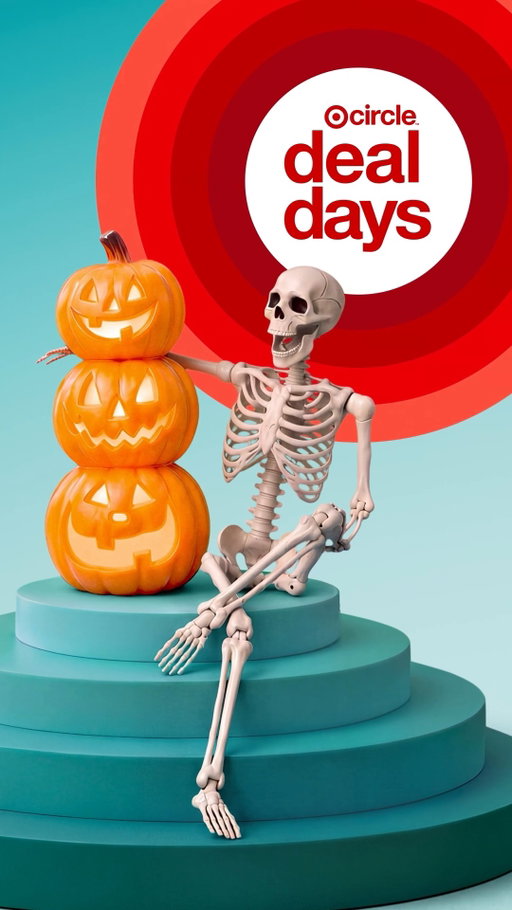 For when your do-the-most urge kicks in 🎃👻Target Circle Deal Days are hauntingly close! Oct. 6-7, with up to 40% off deals for members.