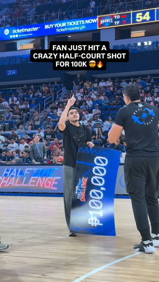 BRODIE KNOCKED IT DOWN FOR 100K 🤯

A fan from Cebu City stepped up during halftime of EASL’s season opener at the SM Seaside Arena, and actually knocked down a shot of a lifetime!

📹: @gherreralim