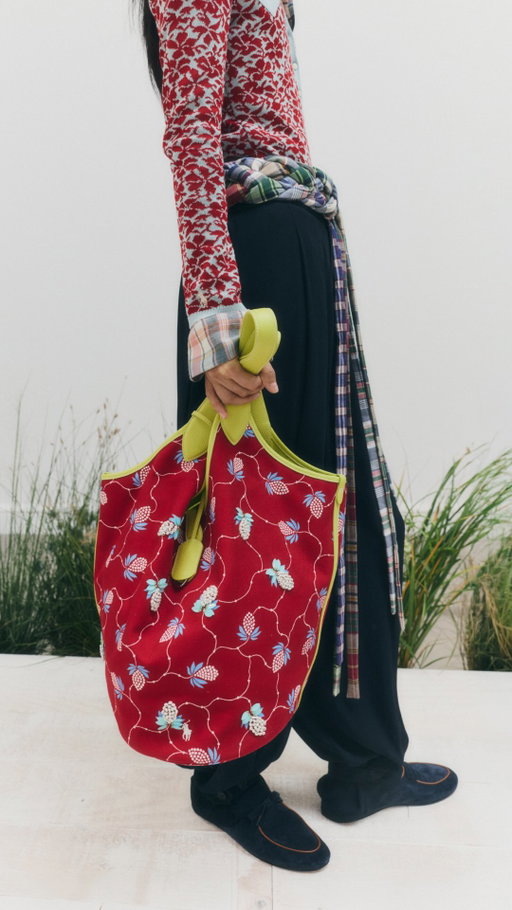 Functional but refined, effortless but statement-making: #PoloRalphLauren’s Spring 2027 bags include new takes on #ThePoloBlaze, the Polo ID, and the Polo Play.

Styled with jewelry by Piki Wadsworth (Diné/Hopi), Leon (Diné/Navajo) & Val Martinez (San Felipe Pueblo & Zuni Pueblo), and T.Skies as part of Ralph Lauren’s Authentic Makers program.
 
Featuring an Indian Madras scarf, woven in lightweight cotton fabric sourced from the Madras region.
 
#PoloRLStyle #ParisFashionWeek