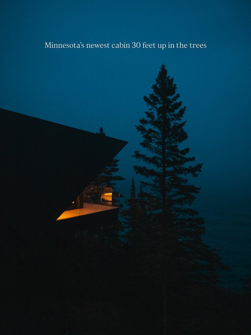 A new North Shore cabin sitting 30 feet in the air 🌲🌊

[ send to your significant other as a sign to stay here ] 

Meet a dramatic new Lake Superior escape designed to feel like you’re staying among the treetops.

🌲 Elevated roughly 30 feet above the ground
🌊 Uninterrupted views of Lake Superior
🛏 Sleeps 2
🥵 Custom private sauna overlooking the lake
🪟 Floor-to-ceiling windows
🍳 Full kitchen
🔥 Gas fireplace 
🔌 EV charger
🌅 Incredible sunrise views over Lake Superior
📍 Located in Lutsen, Minnesota
🥾 Close to hiking, skiing, waterfalls + everything the North Shore has to offer

The cabin sits high above the shoreline on a rocky Lake Superior cliff, creating one of the most unique stays I’ve experienced on the North Shore.

Would you stay here? 👀🌲

Comment STAY and I’ll send you the link to book this exact cabin! 

📍 Ledgerock at @stayboreal | Lutsen, Minnesota

Be sure to follow @jonkreye to discover the best new stays in the USA!