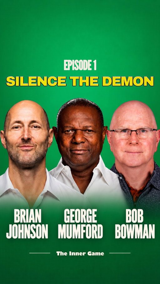 Comment “TABLE” to watch the first episode.

Bob Bowman, George Mumford and Brian Johnson on the moment the voice in your head turns on you, and what they do to quiet it.

Michael Phelps’ coach. Michael Jordan’s mindfulness coach. And the founder of Heroic. Three of the best coaches in the world, at one table.

Episode 1 of The Inner Game Podcast is out now. New episodes every Saturday.

Comment “TABLE” to watch.