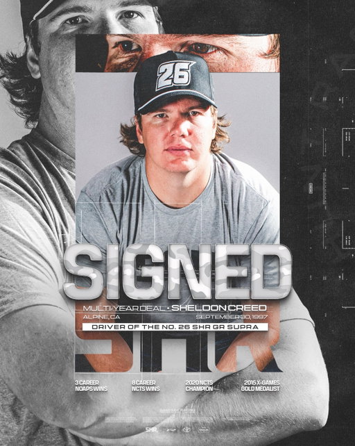 In it for the long haul. 

Welcome home, @sheldoncreed!

#LetsHunt | #TeamToyota