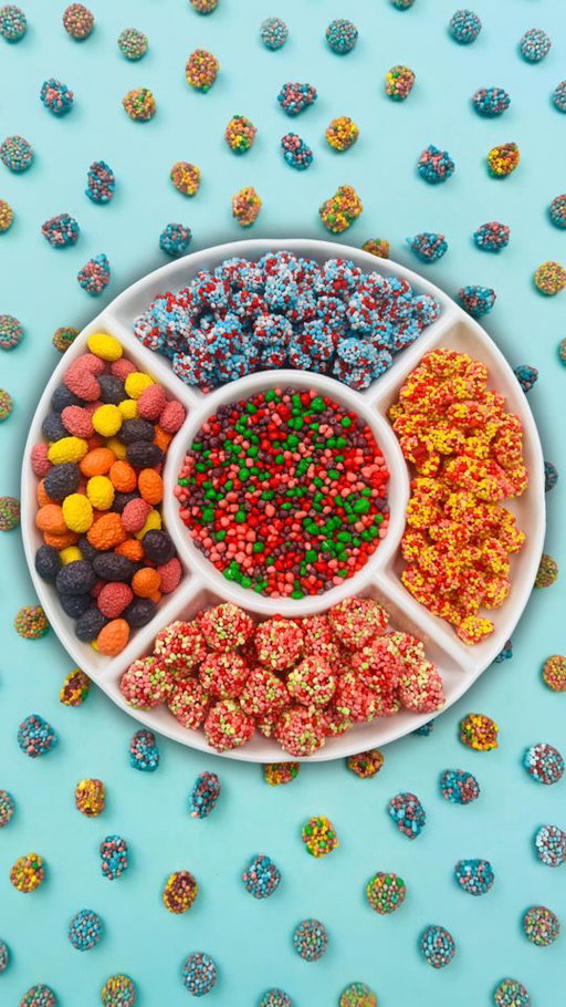 The Nerds Platter 🤓 #nerds #nerdsgummyclusters #candyplatter