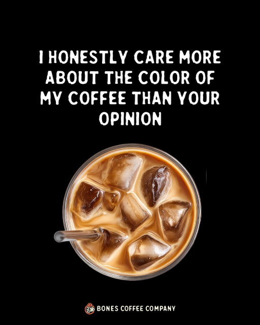 sorry not sorry ☠️☕ 

#bonescoffee #coffee #coffeememes #coffeeculture #coffeelovers