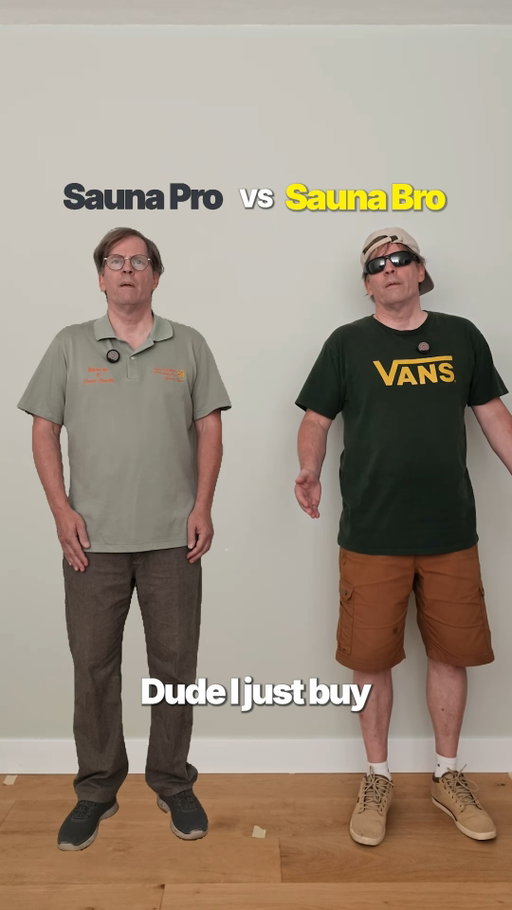 Because buying a sauna isn't just about getting the best deal.
It's about knowing what you're actually buying.