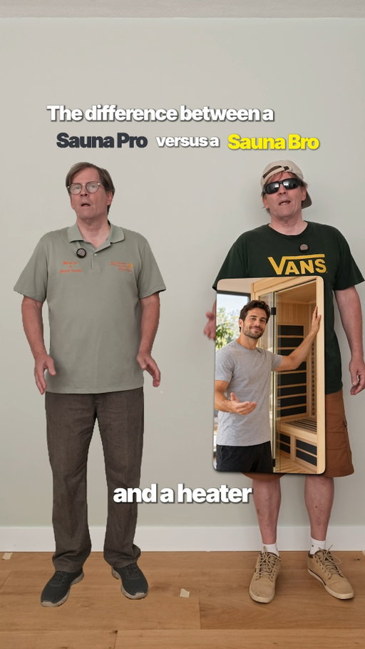 There are two types of sauna buyers. 👀
The one who buys whatever is on sale… and the one who actually does the homework