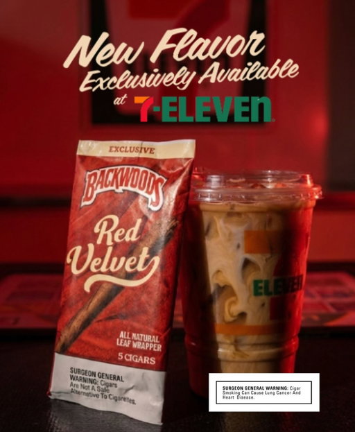 New Flavor Alert‼️ 

You already know where to find the ones who move different. Red Velvet, only at 7-Eleven. Tap in.