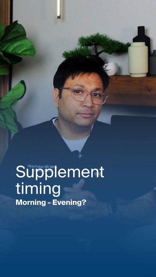 Supplement timing can matter more than you’d think ⏰

A physician walks through four common ones (magnesium, L-tyrosine, iron with vitamin C, and zinc) and why the time of day, and what you take them with, can make a difference.

The big takeaway: don’t guess. What’s right depends on you, your labs, and anything else you take. A provider or pharmacist can help you build a routine that fits.

Save this for later ✨ Do you take any of these? 👇

General information, not medical advice. Talk with your healthcare provider before starting, stopping, or combining any supplements.

#supplements #healthyhabits #wellness #nutritiontips