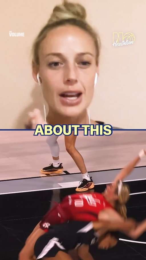 "Steph White calls a time out and tries to challenge it. One of the officials calls her for a T for stepping onto the court. 

One of the refs, Tim, I said 'Tim, Why can't we challenge that?'. And he goes, 'I don't know the rules.'"

- Sophie on the Lexie Hull/Brianna Turner play