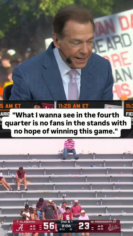 Bama answered Saban’s request 😤