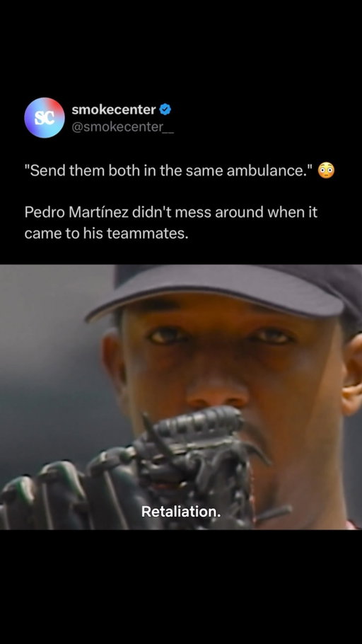 Pedro Martínez was fierce on the mound and always had his teammates’ backs.

The Hall of Fame pitcher shared in Netflix’s The Comeback: 2004 Boston Red Sox, which premiered October 23, 2024, that he viewed himself as a “shield” for his team.

When Yankees pitcher Roger Clemens hit Kevin Millar with a pitch on July 5th of that year, Martínez returned the favor in the first inning on July 7th with high-and-tight fastballs that hit both Alfonso Soriano and Derek Jeter in the hands, knocking them both out of the game.