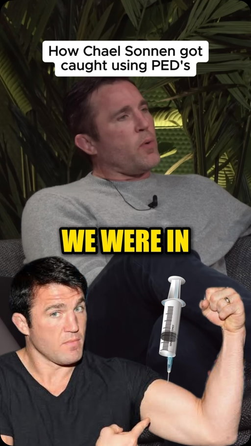How Chael Sonnen got caught using PED’s #ufc