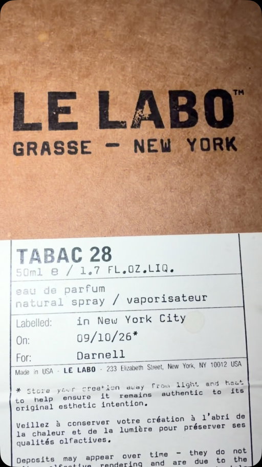 This is literally my new favorite scent! ♥️😮‍💨Thanks @lelabofragrances