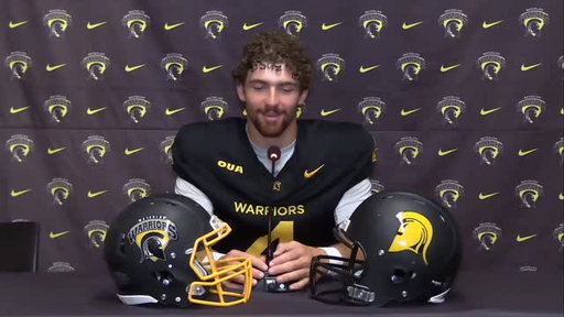 NICK ORR POSTGAME🎙️

Chatting with @wlooftb quarterback @nick4rr after the Warriors beat Laurier 39-31 in the ‘Battle of Waterloo’ this afternoon!

The @wloowarriors now head into their bye week with a 2-4 record. More to come from Warrior Field!

#LocalSports #OUA #519Football