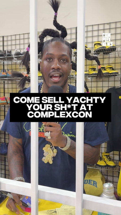 Yachty is selling his ComplexCon exclusive Forces and tons of sh*t from his collection at @complexcon 🔨