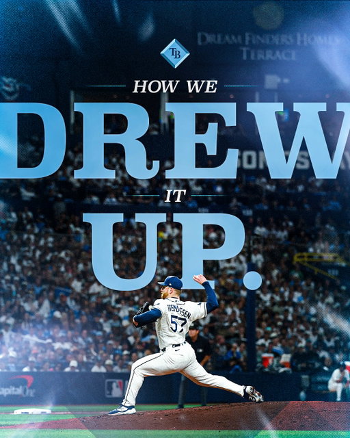Take a bow, Drew Rasmussen 💪