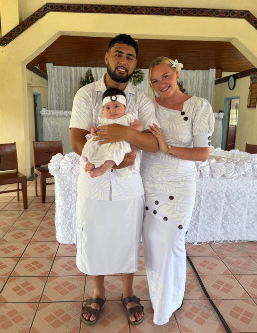 Arilani’s Christening in Samoa 🤍⛪️