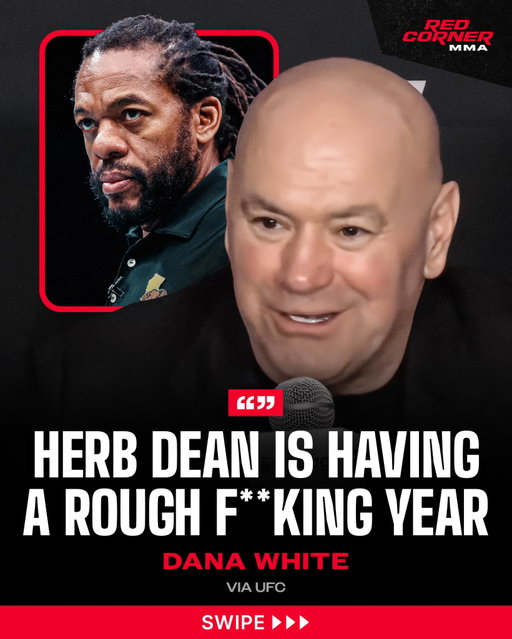 Dana White was very honest when asked if Herb Dean may have stopped the fight between King Green and Esteban Ribovics too early 😅

“Herb’s having a rough f**king year... but I’ve seen worse stoppages.”

Via @ufc
