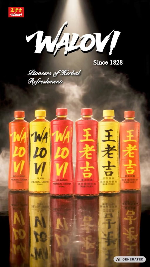 Three bottles. Three vibes. One refreshing choice. 🧊
Classic Herbal Refreshment!
Clean Ingredients!
Zero Sugar,Zero Calories!
Drink WALOVI. Stay cool. Stay refreshed.
#Walovi #Wanglaoji #Coolingtea #FYP #refreshing