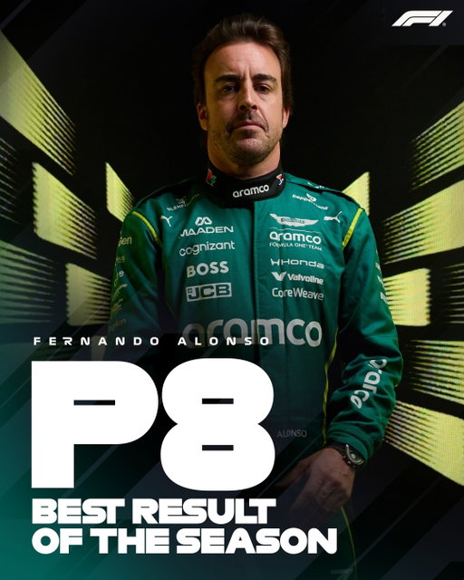 Rolling back the years with a masterful veteran drive 🧠

Four points for Fernando in Aston Martin’s best race of the year 🤝

#F1 #Formula1 #BahrainGP @fernandoalo_oficial @astonmartinf1