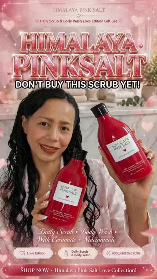DON’T BUY THIS BODY SCRUB YET 🛑🧴

This daily body scrub has become my shower staple! POV: your shower now smells like a spa ✨

This is the Himalaya Pink Salt Daily Scrub Body Wash, Limited Edition:
🧴 Gently exfoliates skin every day: no redness, no sensitivity
🌊 Unlike harsh scrubs, this won’t damage your skin barrier
🧖‍♀️ Heavenly fresh sea breeze scent turns your shower into a calming spa moment
✨ I Just Love How My Skin Looks Brighter And Smoother

A daily body scrub gentle enough to actually use every single day, not just once a week. @himalayapinksalt_us

🛍️🛍️🛍️Check it out: https://www.amazon.com/dp/B0G19Z42CT

50% OFF for Amazon Prime Big Deal Days (Oct 6–7). 
Add it to your cart now, before it sells out.
Shop on Amazon. Link in bio & IG highlights stories

#dailybodyscrub #bodyscrub #koreanbodyscrubwash #gentleexfoliation #himalayapinksaltbodyscrub
