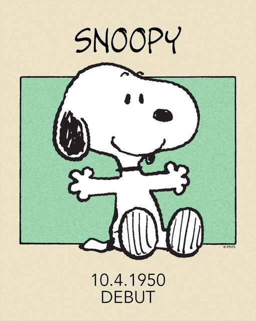 🐾 Happy #SnoopyDay! The World-Famous Beagle made his Peanuts debut 76 years ago today, on October 4, 1950—two days after the very first Peanuts comic strip!⁠
⁠
Originally silent but always expressive, Snoopy quickly developed an ever-larger presence in Peanuts:⁠
⁠
“I have always thought that there were a lot of dogs that were smarter than their young masters, so I decided to let Snoopy ‘think’…It has been difficult to keep him from becoming the real hero of the strip. Maybe he has.” —Charles M. Schulz⁠
⁠
From the sweet puppy of early days to the dog loved around the world, one thing hasn’t changed: there is only one Snoopy! 🤍