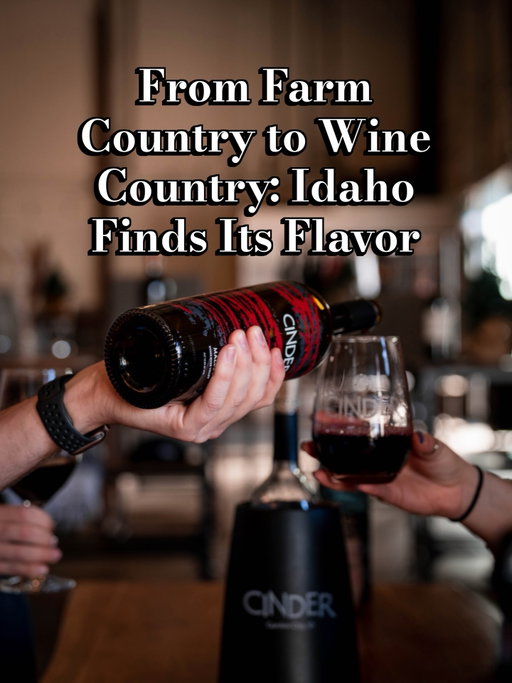 In the Snake River Valley, volcanic soils, deep agricultural roots, and genuine hospitality are defining a distinctly Idaho wine culture. According to Moya Dolsby, executive director of the Idaho Wine Commission, Idaho has roughly 1,400 acres of wine grapes and about 65 wineries statewide—a relatively small wine region that keeps growing, experimenting, and refining its identity. ✍️: @tracybeardwrites #santesips #idaho #idahowine #idahowinecountry #winetasting