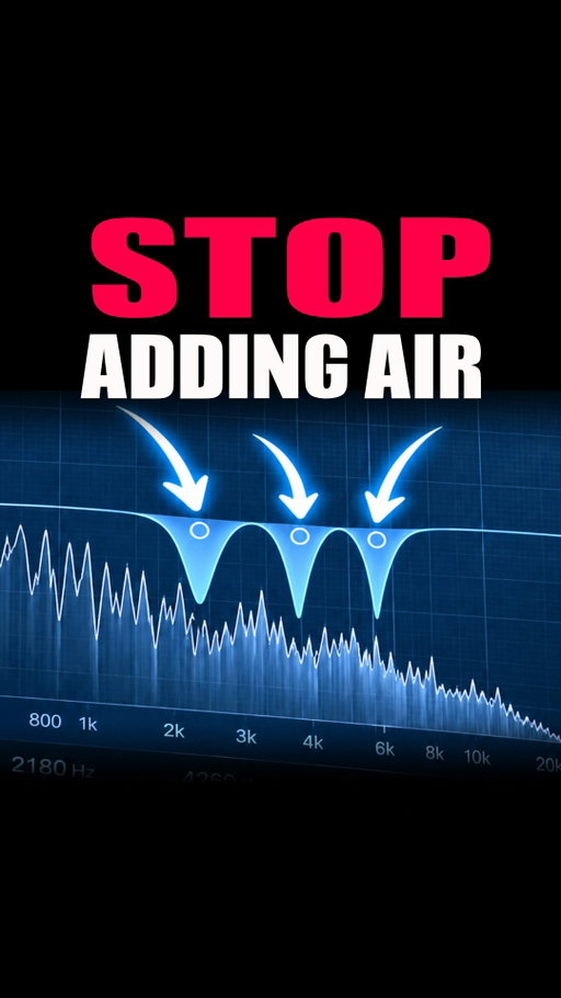 Justin Bieber’s engineer Josh Gudwin has a smart way of making vocals sound brighter without bringing out all the harshness.

Instead of adding air straight away, he first cleans up the aggressive frequencies — then opens up the top end.

I recreated the approach using Logic stock plugins. Which one sounds better?

#justinbieber #vocalmixing #mixingtips #audioengineering #logicpro