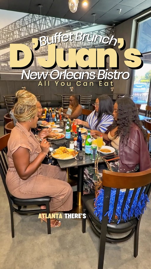 ALL YOU CAN EAT | NEW ORLEANS STYLE BRUNCH 
The Sunday brunch you’ve been craving! 🔥🔥🔥🔥

D’Juan’s Buffet Brunch is now open in Smyrna! 🦐 It’s an all-you-can-eat brunch with Creole and Louisiana seafood, and the plates are massive. Everything was so good and they have a nice menu!

It’s family friendly and fun for all ages, so bring the whole crew and come hungry!!! 

Be sure to tell them I put you on!
.
.
.
#atlanta #brunch