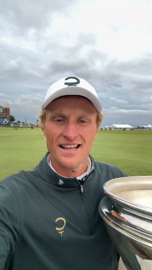 A message from your champion. 🏆

Adrian Meronk signs off from St Andrews as the 2026 Alfred Dunhill Links Champion. ❤️