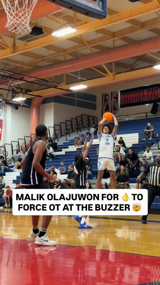 INSANE CLUTCH MOMENT FOR @malik_olajuwon2 🤯🥶

Watch @brdrleague LIVE now on @nbatv 📺