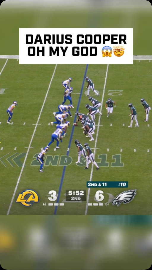 HE MOSSED HIM 😮‍💨

🎥: @philadelphiaeagles