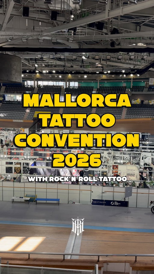 One week since the @mallorca_tattoo_convention 
A little recap of an amazing weekend with the Rock’N’Roll Tattoo team. Great tattoos, great people and lots of good moments!!
Definitely a weekend to remember 🔥

📍 Rock’N’Roll Tattoo — Mallorca