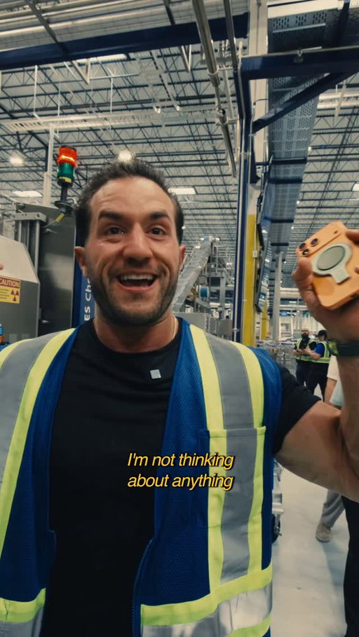 live footage of our moonshot on the production line