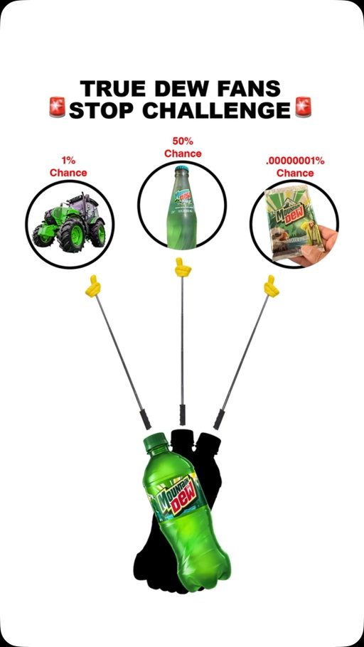 Is your finger epic enough to pause and win? 💪 #stop #mountaindew #game #challenge