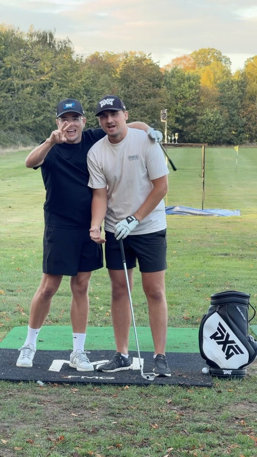 These were abit too small 👀

 #golf #trickshot