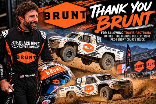 🇺🇸 It was very exciting hosting Travis pastrana along with the team from @bruntworkwear this weekend. 🏁 Travis is definitely a wheel man just to jump in with no practice and recent injury. Truly look forward in seeing him get more seat time in the future 🏆 The podium is in reach for sure‼️