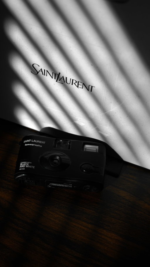 My latest unnecessary purchase…but I love the nostalgia behind it. I bought the Saint Laurent x Lomography reloadable camera. The idea of going to get the filmed developed in black and white feels like a step back in time. Can’t wait to capture and relive the special moments 🖤🤍

#yslcamera #ysllomography #lomography #ysllomographyfilm
