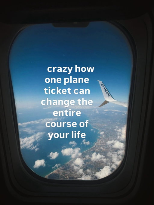 New experiences, new friendships, new perspectives, new dreams, new opportunities. You have no idea what’s waiting for you until you say yes🌞✨🛩️

You might be scared because it’s outside your comfort zone but that doesn’t mean you’re not capable!🤍🌺

And maybe your next flight will be to one of my group trips in 2027 👀🌎 Stay tuned… trips coming SOON!!!