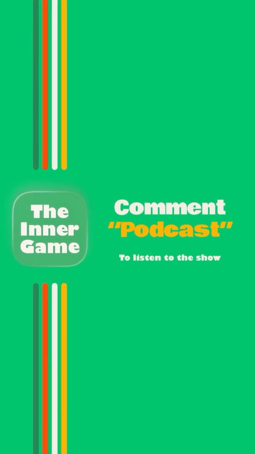 Comment “TABLE” to listen to the full episode

Tim Gallwey wrote that performance is potential minus interference, and this whole conversation is about the interference that starts in your own head. New episodes every Thursday.

[The Inner Game Podcast, Ep. 1: Round Table (2026), with Bob Bowman, George Mumford and Brian Johnson. Hosted by Ryan Sweeney.]

#theinnergame #innergamepodcast #bobbowman #georgemumford #brianjohnson