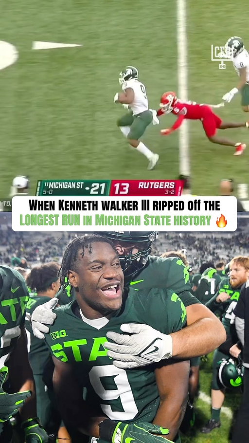 K9’s not new to this 🔥 

 #cfb #collegefootball #ncaafootball #michiganstate #nfl