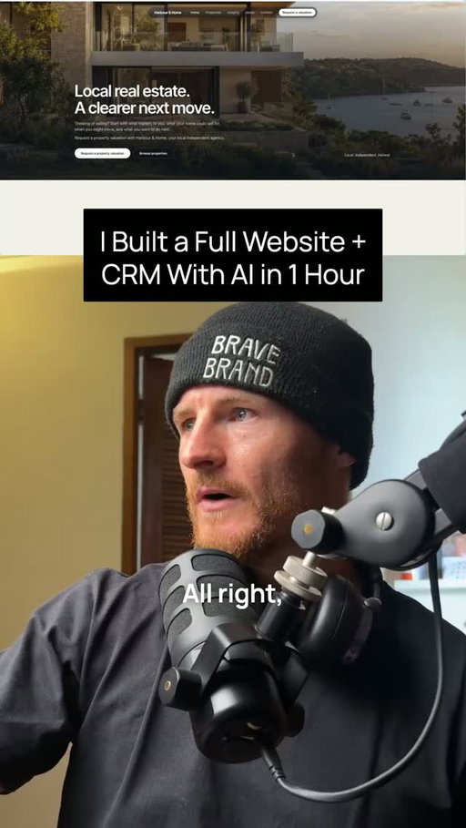Using a specialized team of AI agents, you can build a fully custom-coded website and a complete back-end revenue system in a fraction of the time.

I'll show you exactly how these agents work together so you can walk away knowing how to build, launch, and run a highly profitable Digital Home from scratch.

⬇️ Comment "Agents" for the full video.