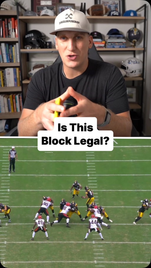 Mason McCormick found a loophole in the rulebook and he used it three separate times in the same game against the Bengals. Nothing stops it right now. But I have a feeling that won’t last long.